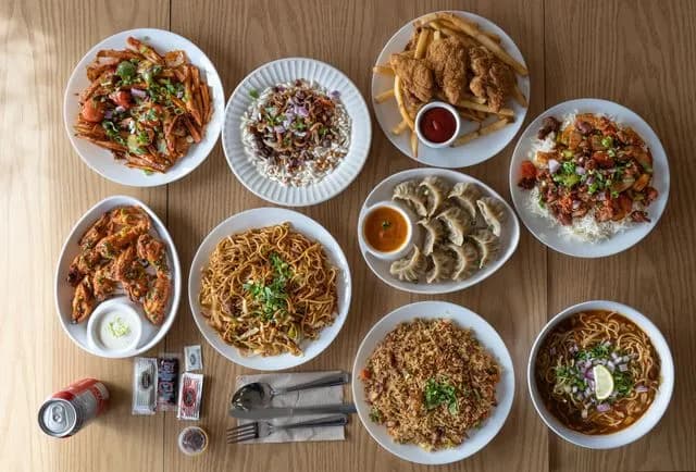 A selection of traditional Nepali dishes to try